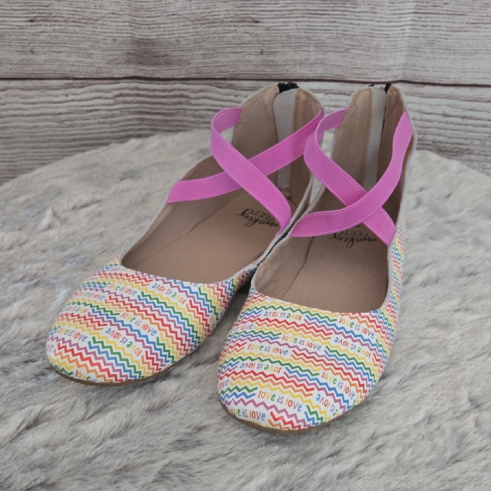 Monkey Feet Ballet Flat Shoes, Womens 40, Great Condition